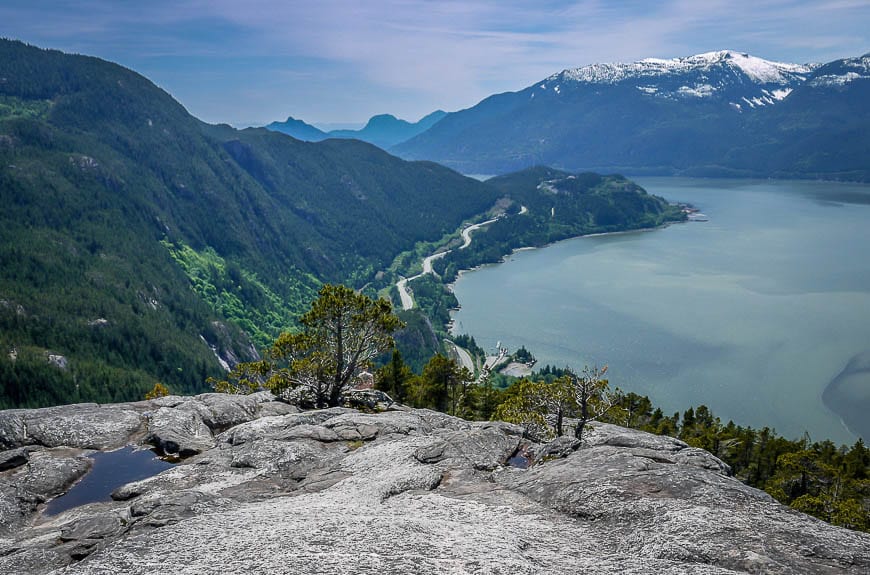 Hiking the Chief in Squamish