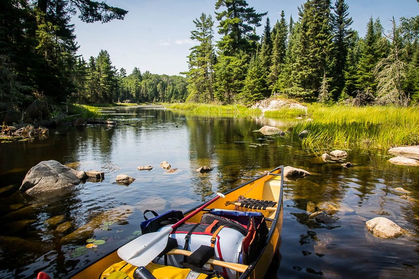 12 of the best canoe trips in Canada - includes Quetico Provincial Park