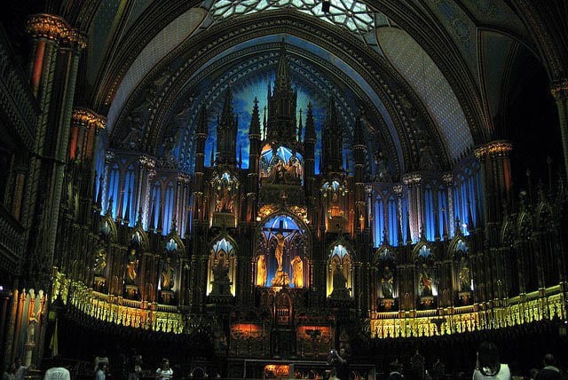 "Montreal's Notre Dame Basilica"