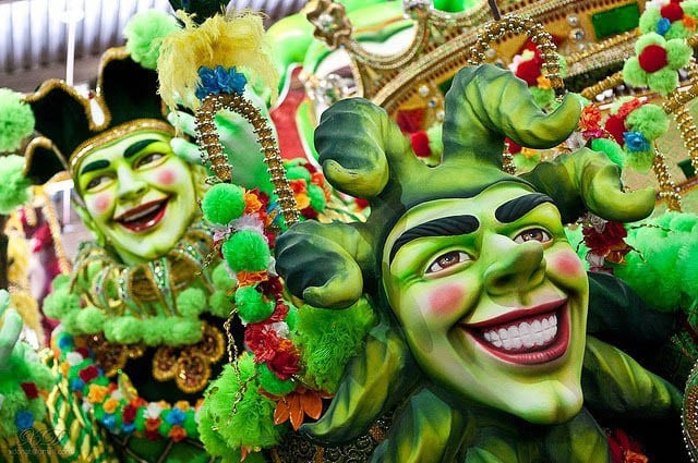 "Carnival time in Brazil"