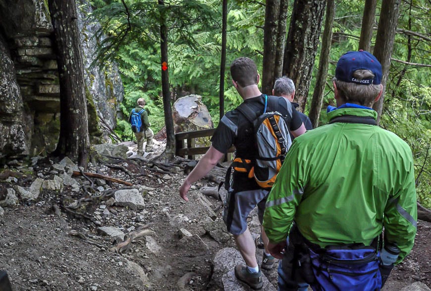 Hiking the Chief in Squamish