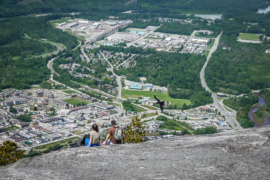 Hiking the Chief in Squamish