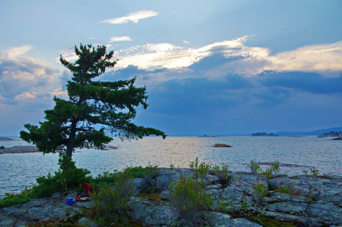 Classic Georgian Bay scenery