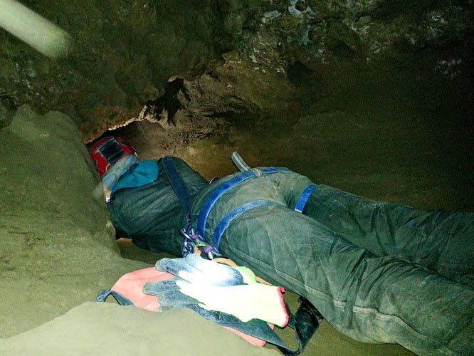 Canmore caving