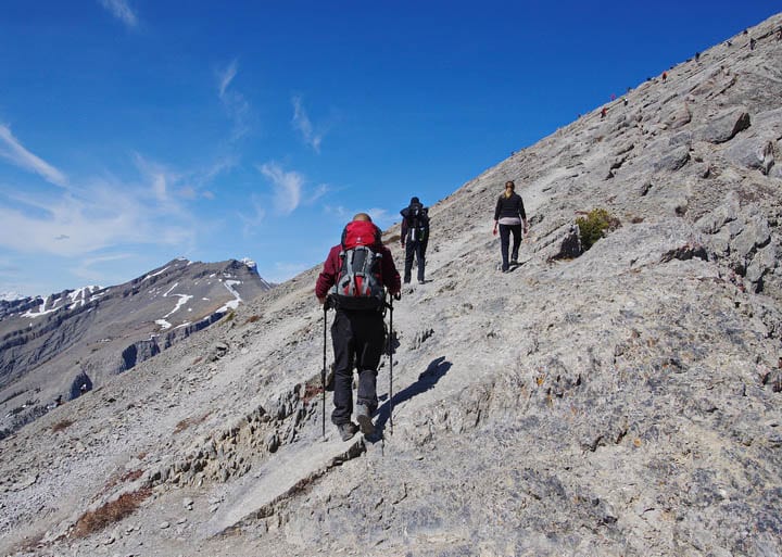 The Fantastic Hike to the Summit of Ha Ling Peak