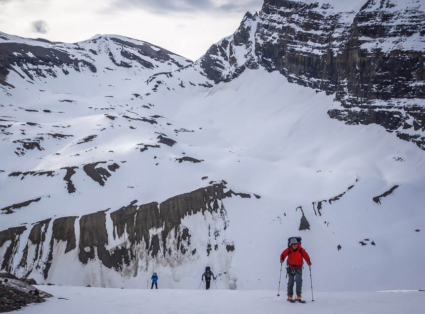 Best backcountry experience in 2016 - the Wapta Traverse