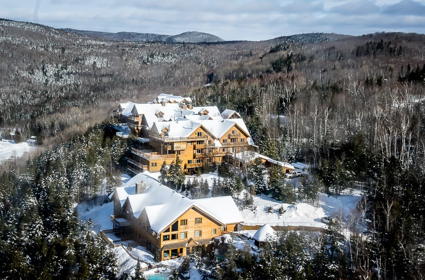 A Winter Holiday at the Sacacomie Hotel in Quebec