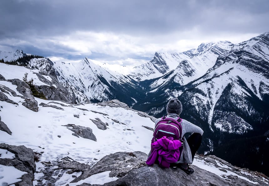 The Heart Mountain Hike near Canmore
