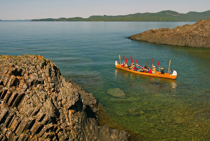 Celebrate Canada's 150th Birthday on a Voyageur Style Canoe Trip