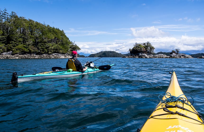 A Sea Kayaking Trip in the Broken Group of Islands