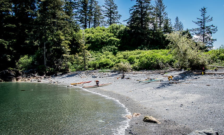 A Sea Kayaking Trip in the Broken Group of Islands
