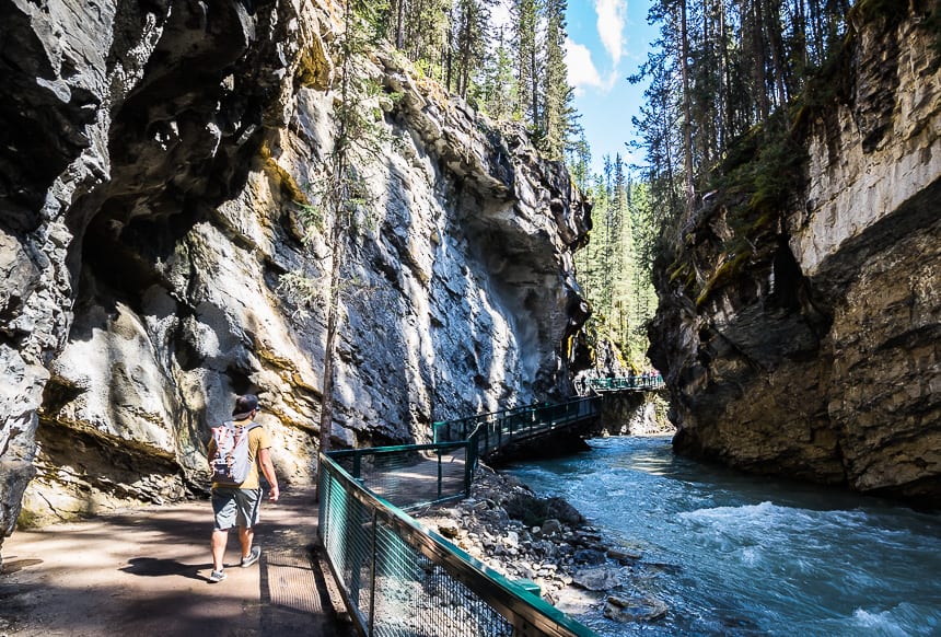 The Ink Pots Hike via Johnston Canyon