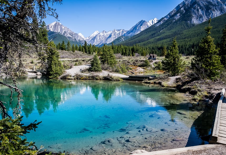 The Ink Pots Hike via Johnston Canyon
