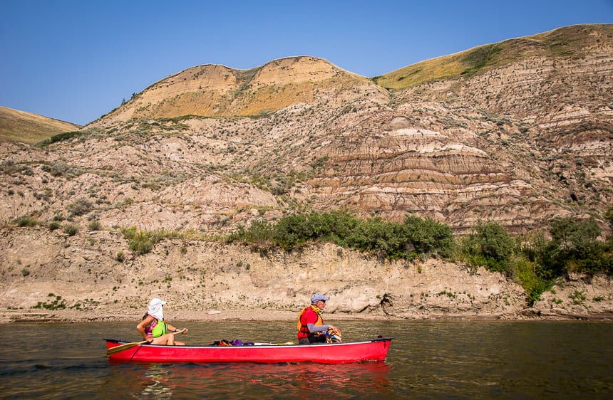 A Weekend Canoe Trip on the Red Deer River