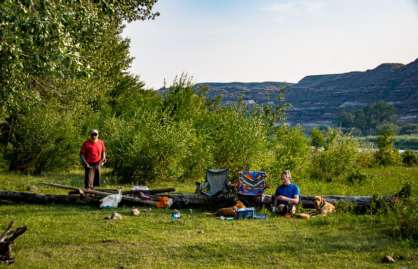 A Weekend Canoe Trip on the Red Deer River