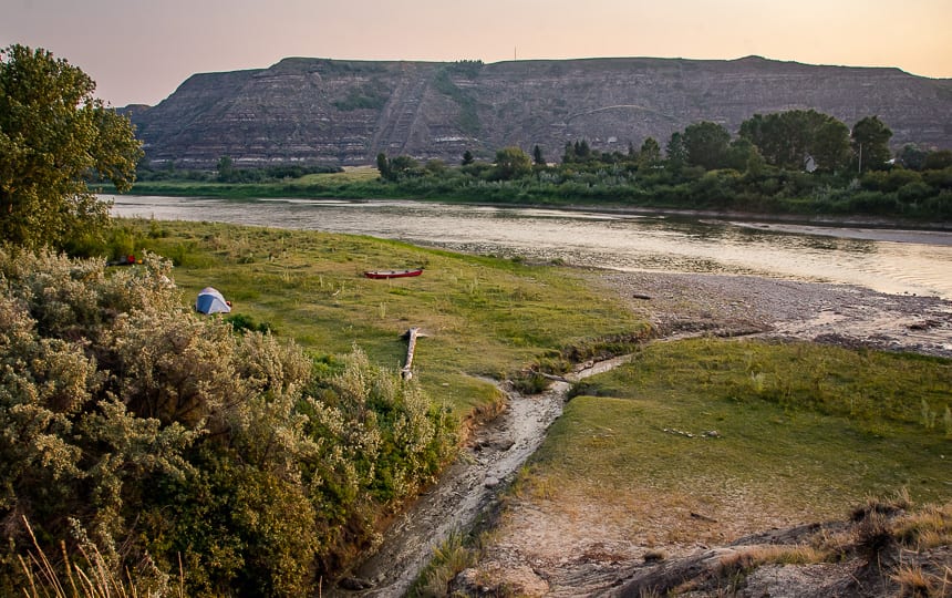 A Weekend Canoe Trip on the Red Deer River