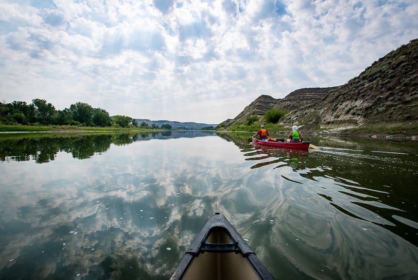 A Weekend Canoe Trip on the Red Deer River