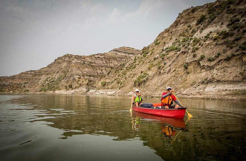 A Weekend Canoe Trip on the Red Deer River