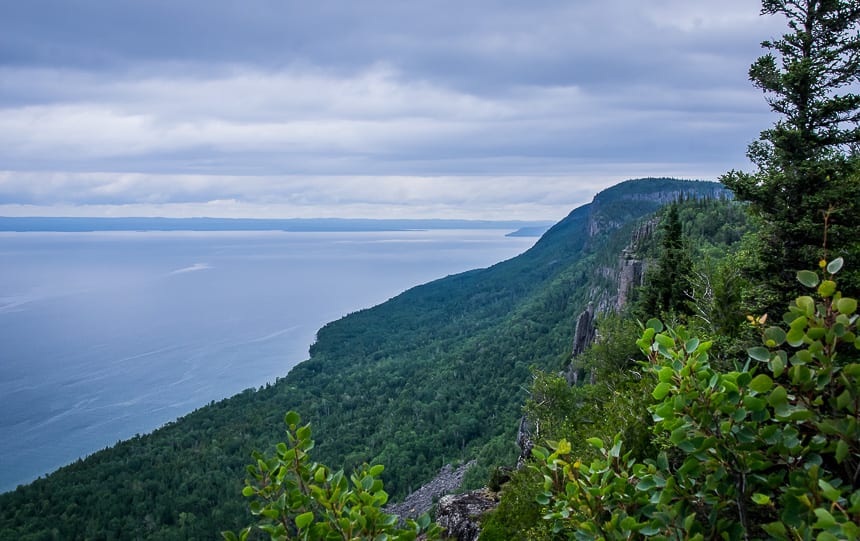 The Top of the Giant Hike in Northwest Ontario