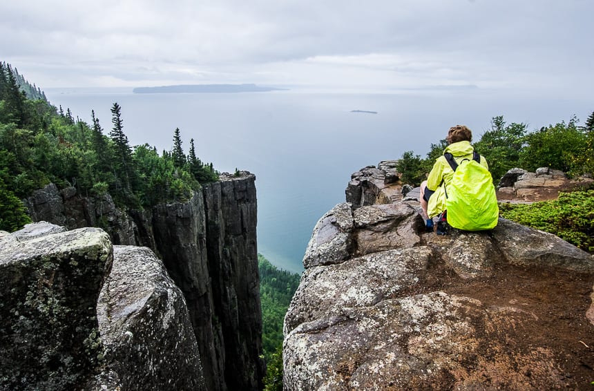 The Top of the Giant Hike in Northwest Ontario