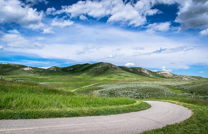 Biking the Glenbow Ranch Section of the Trans-Canada Trail