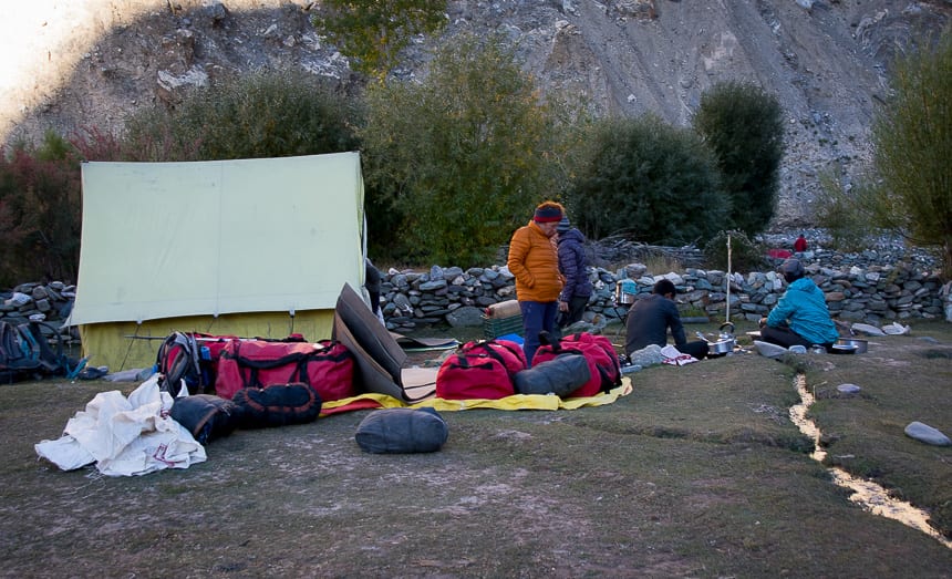 What a Day Looks Like on a Multi-Week Trekking Expedition