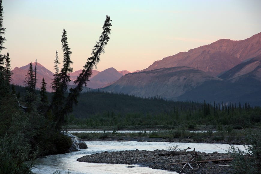 An Unforgettable Paddling Trip on the Remote Mountain River, NWT