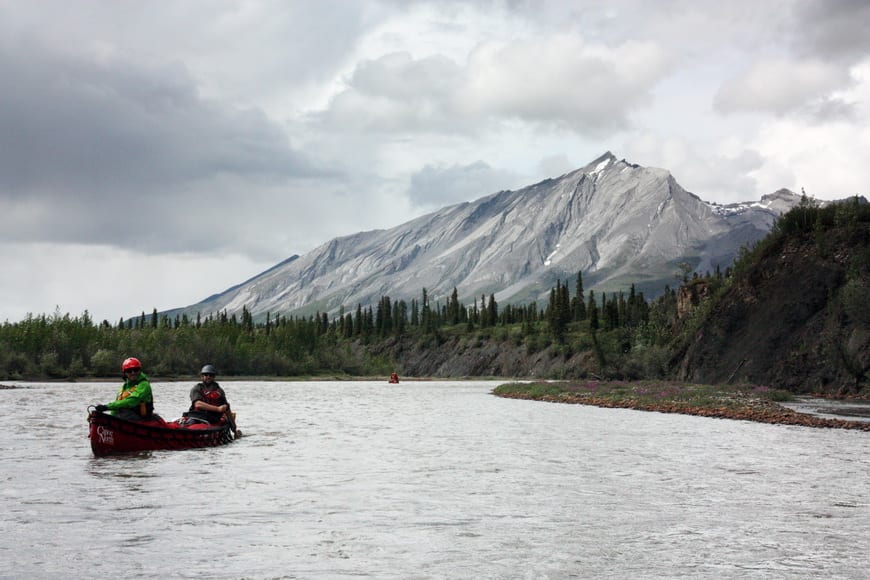 An Unforgettable Paddling Trip on the Remote Mountain River, NWT, NWT