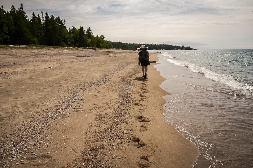 A Challenging Hike on the Lake Superior Coastal Trail