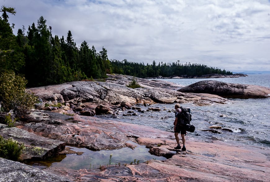 A Challenging Hike on the Lake Superior Coastal Trail