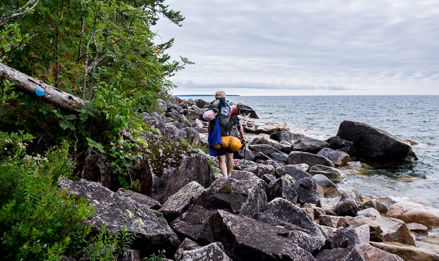 A Challenging Hike on the Lake Superior Coastal Trail