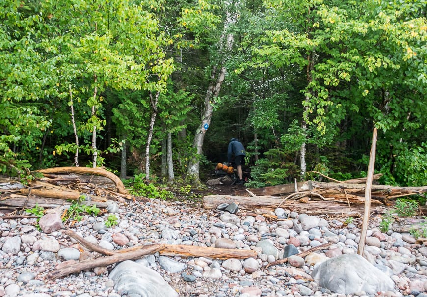 A Challenging Hike on the Lake Superior Coastal Trail